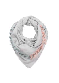 Codello, Damen Tuch, Hellgrau / Pastellpink / Offwhite