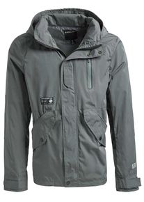 Khujo, Herren Jacke SCUTI, Grau / Schwarz / Weiß