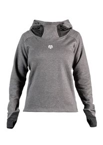 MOROTAI, Damen Hoodie Comfy, Graumeliert / Schwarz