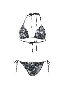 Maui Wowie, Damen Triangelbikini, Schwarz / Weiß