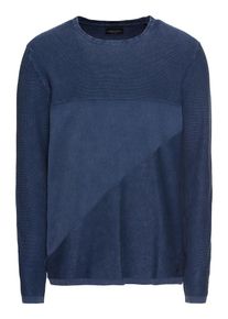 Funky Buddha, Herren Pullover 'KNITWEAR', Dunkelblau