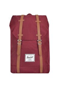 HERSCHEL, Damen Rucksack 'Retreat', Hellbraun / Rot