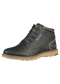 Mustang, Herren Stiefelette, Ecru / Pastellblau