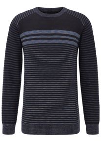 PETROL INDUSTRIES, Herren Pullover, Taubenblau / Schwarz