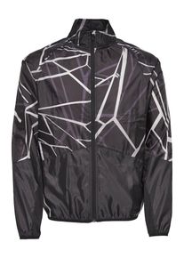 FIRST, Herren Trainingsjacke, Grau / Hellgrau / Schwarz