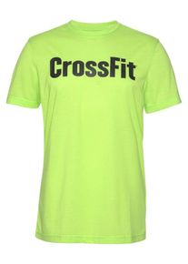 Reebok, Herren T-Shirt, Neongr&uuml;n / Schwarz