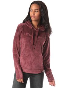 Champion Authentic Athletic Apparel, Damen 'Hooded' Kapuzenpullover, Weinrot