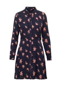 Y.A.S, Damen Kleid, Nachtblau / Lachs
