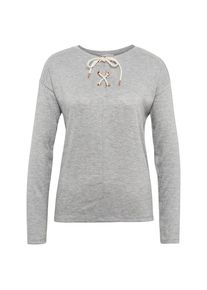 Tom Tailor Denim, Damen Sweatshirt, Graumeliert