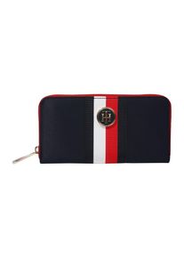 Tommy Hilfiger, Damen Geldbörse 'HONEY LRG ZA', Navy