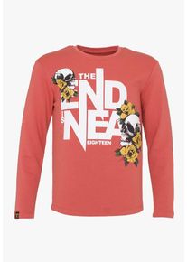 PLUS EIGHTEEN, Herren Sweatshirt, Lachs