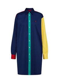 Polo Ralph Lauren, Damen Kleid 'LS BLKE', Navy / Mischfarben