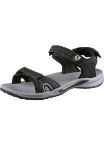 Jack Wolfskin, Damen Outdoorsandalen 'Lakewood Cruise', Grau / Schwarz
