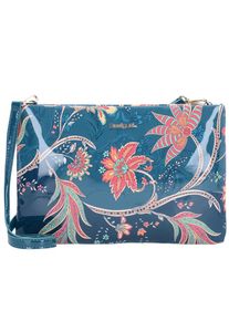 Desigual, Damen Umh&auml;ngetasche 'Discovery', Beige / Aqua / Petrol / Ros&eacute; / Feuerrot