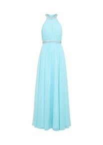 Mascara, Damen Abendkleid mit Glitzerbesatz, Aqua
