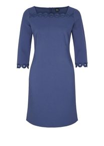s.Oliver BLACK LABEL, Damen Jerseykleid, Royalblau