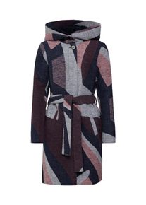 Vila, Damen Mantel, Navy / Grau / Rot / Bordeaux