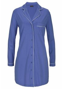 Lascana, Damen Nachthemd, Lila