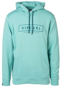 Rip Curl, Herren Undertow Pop Fleece Kapuzenpullover, Türkis