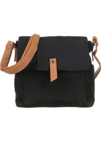 Tom Tailor, Damen Umh&auml;ngetasche 'Clea', Hellbraun / Schwarz