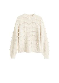 Mango, Damen Pullover 'Ballon', Nude