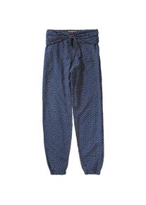 STACCATO, M&auml;dchen Stoffhose, Blau / Wei&szlig;