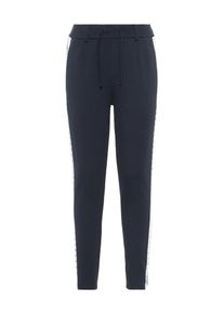 name it, M&auml;dchen Hose, Navy / Naturwei&szlig;
