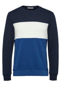 Selected Homme, Herren Sweatshirt, Blau / Enzian / Weiß