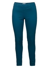 sheego Casual, Damen Basic Stretch-Hose "Treggings", Petrol