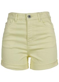 Urban Classics, Damen Shorts, Hellgelb