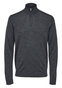 Selected Homme, Herren Strickpullover, Dunkelgrau