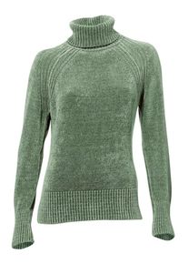 Heine, Damen Rollkragenpullover, Grasgr&uuml;n