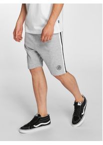 Just Rhyse, Herren Sweatshorts mit Seitenstreifen, Grau