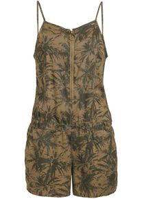 Khujo, Damen Jumpsuit 'SHONA EASY JUNGLE AOP', Gr&uuml;n