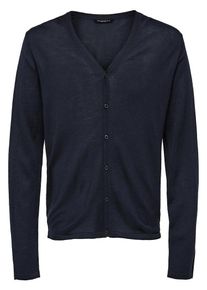 Selected Homme, Herren Strickjacke, Ultramarinblau