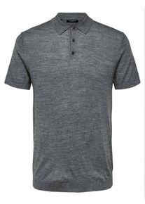 Selected Homme, Herren Poloshirt, Basaltgrau