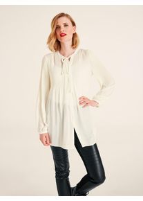 Heine, Damen Bluse, Offwhite