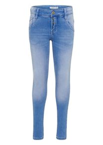 name it, Jeans Pete Skinny Fit Super Stretch, Blau