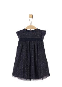 s.Oliver Junior, Mädchen Kleid, Nachtblau / Gold