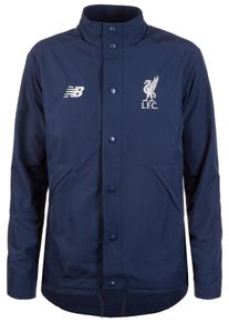 New Balance, Herren Jacke 'FC Liverpool', Dunkelblau / Wei&szlig;