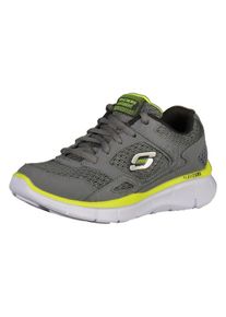 Skechers, M&auml;dchen Sneaker, Neongelb / Grau