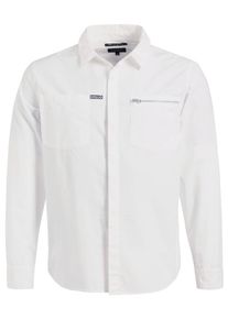 Khujo, Herren Longsleeve 'Mayo', Weiß