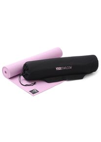 YOGISTAR.COM, Herren Yoga-set Starter Edition, Pink / Schwarz
