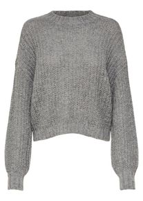 Only, Damen Strickpullover, Grau