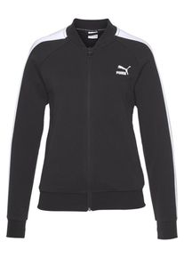 Puma, Damen Jacke 'Classics T7 Track', Schwarz / Wei&szlig;