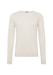 Denham, Herren Sweatshirt 'JV RAGLAN CREW CFJ', Weiß
