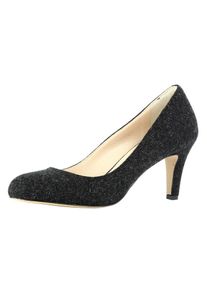 Evita, Damen Pumps, Schwarz