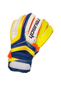 Reusch, Herren Torwarthandschuh 'Serathor Pro G2', Blau / Gelb / Dunkelorange / Weiß