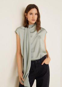 Mango, Damen Bluse 'Luisa', Mint