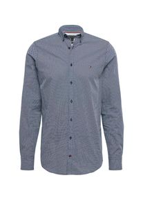 Tommy Hilfiger, Herren Hemd 'SLIM ESSENTIAL MICRO DOT SHIRT', Blau